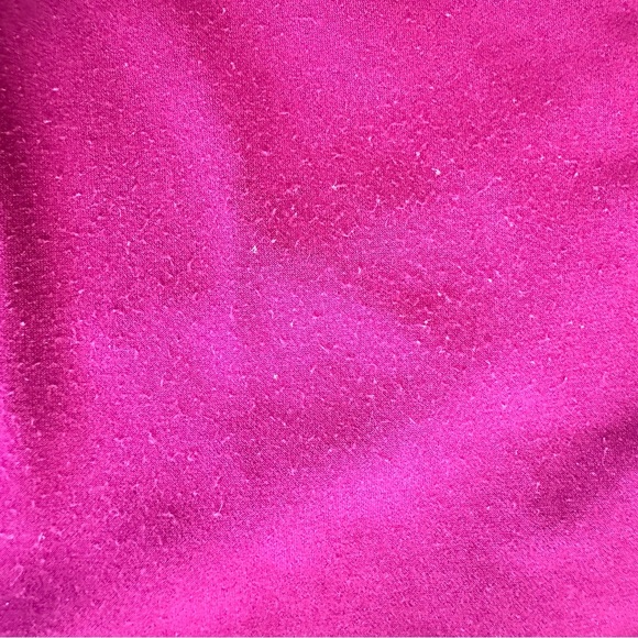 Calvin Klein Plus Size Burgundy/ Purple Faux Wrap Sequin Shoulder Dress - Picture 9 of 14